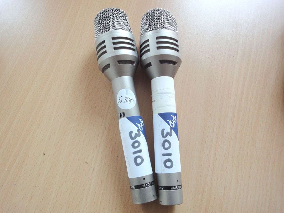 2x Neumann KMS84 P48 microphones