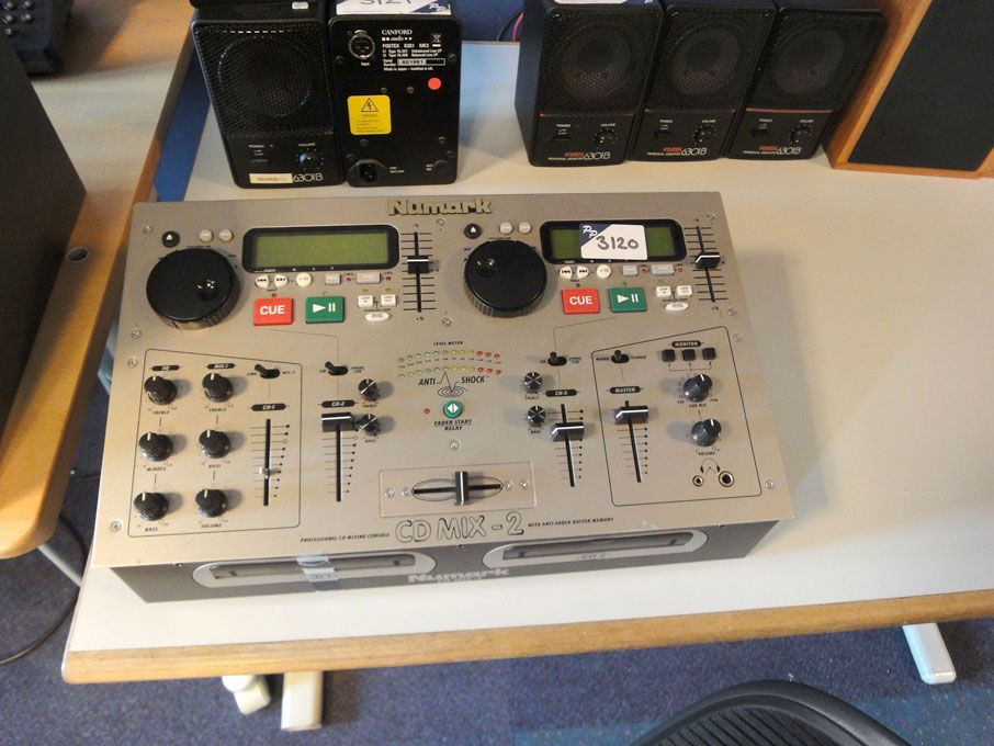 Numark CD mix-2 professional CD mixing console wit...
