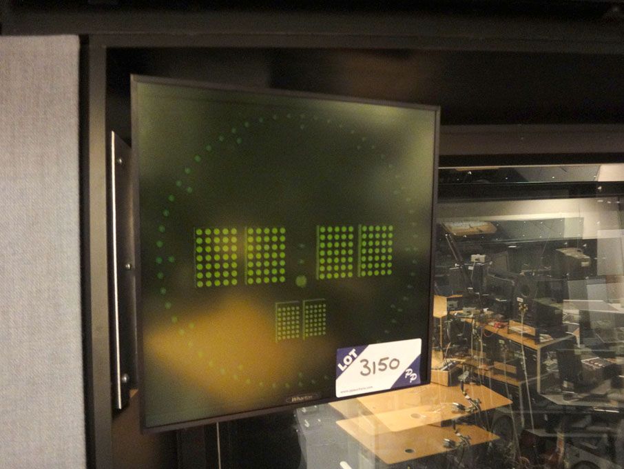 Wharton digital pulse clock (Please Note: Clock pu...