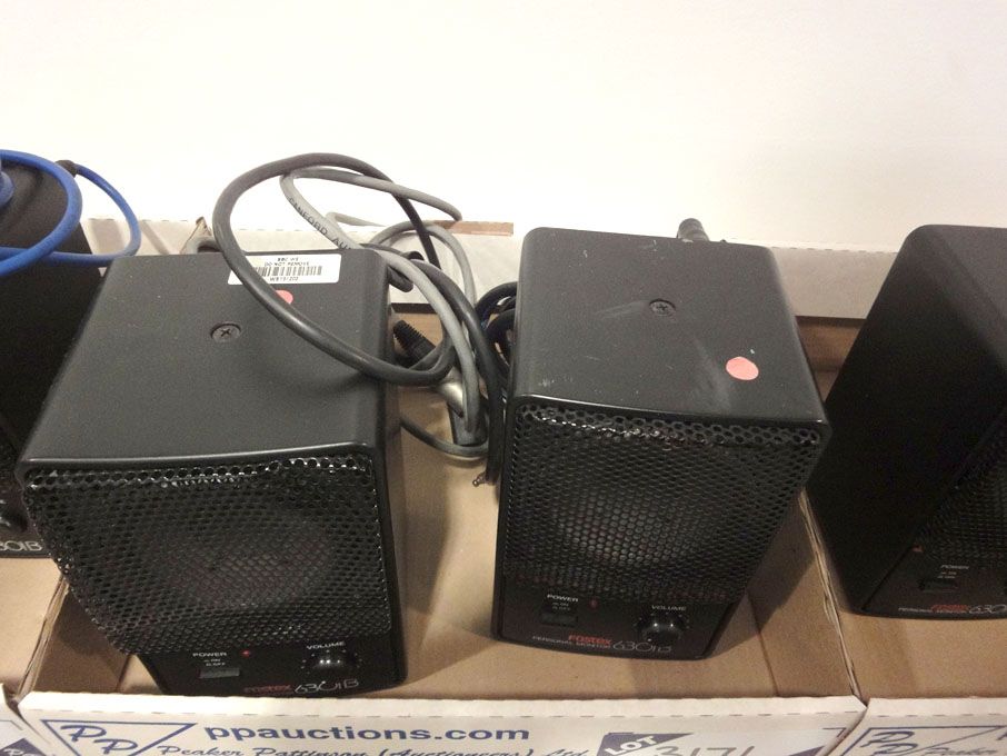 2x Fostex 6301B personal monitor speakers