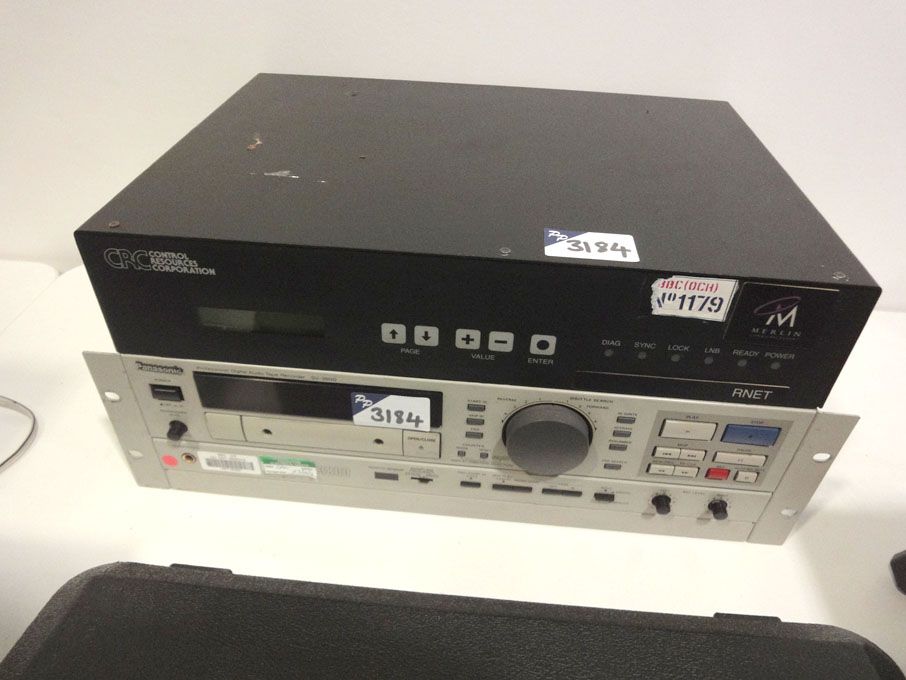 Panasonic SV-3800 digital audio tape recorder, CRC...
