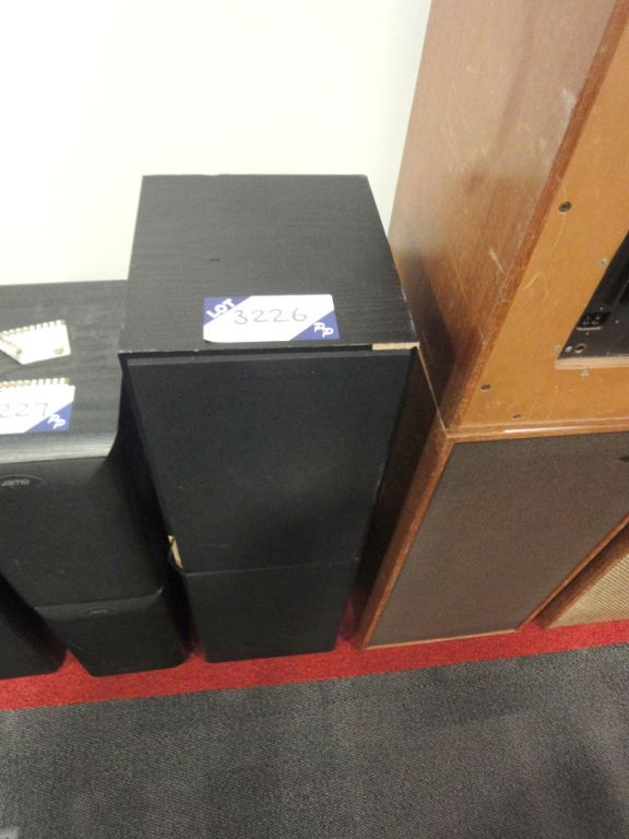 2x Monks LS.1.8 loud speakers