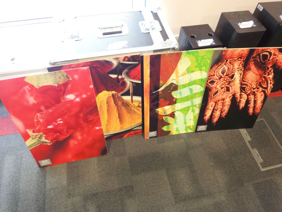 4x BBC World service mounted prints, 60x42cm