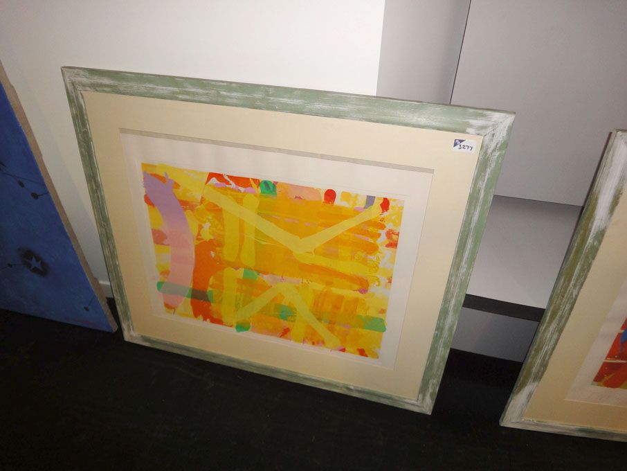 Original paint on paper, Greenwich III by Albert I...