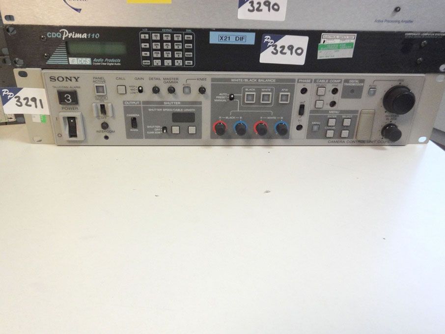 Sony CCU-D50 camera control unit