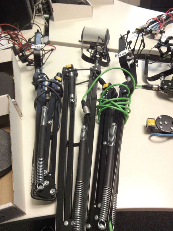 3x YellowTec microphone flexible arms