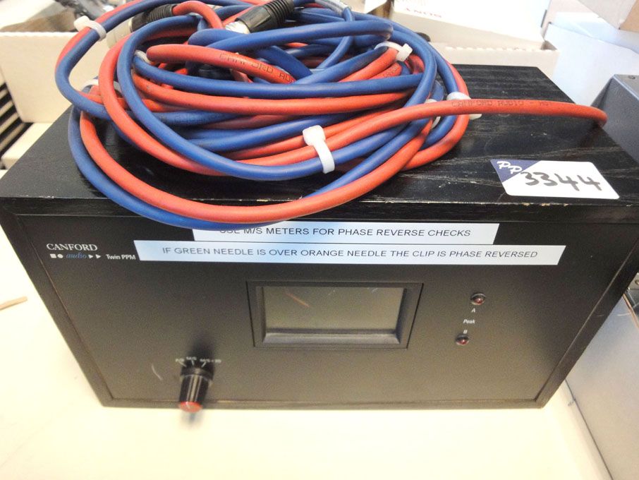 Canford Audio twin PPM
