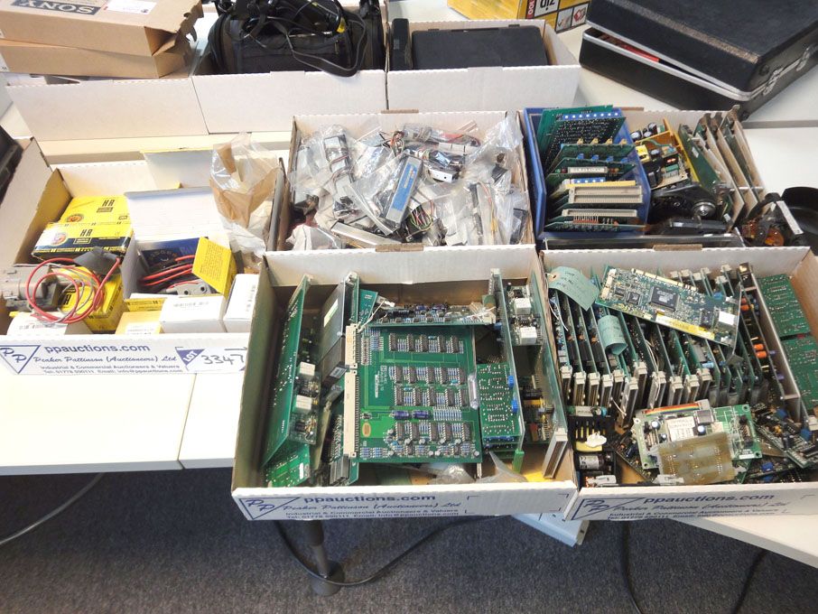 Qty various electronic / mixing desk spares inc: P...