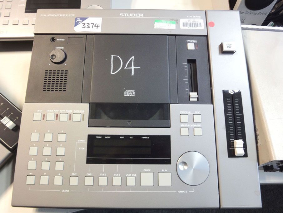 Studer D730 CD player