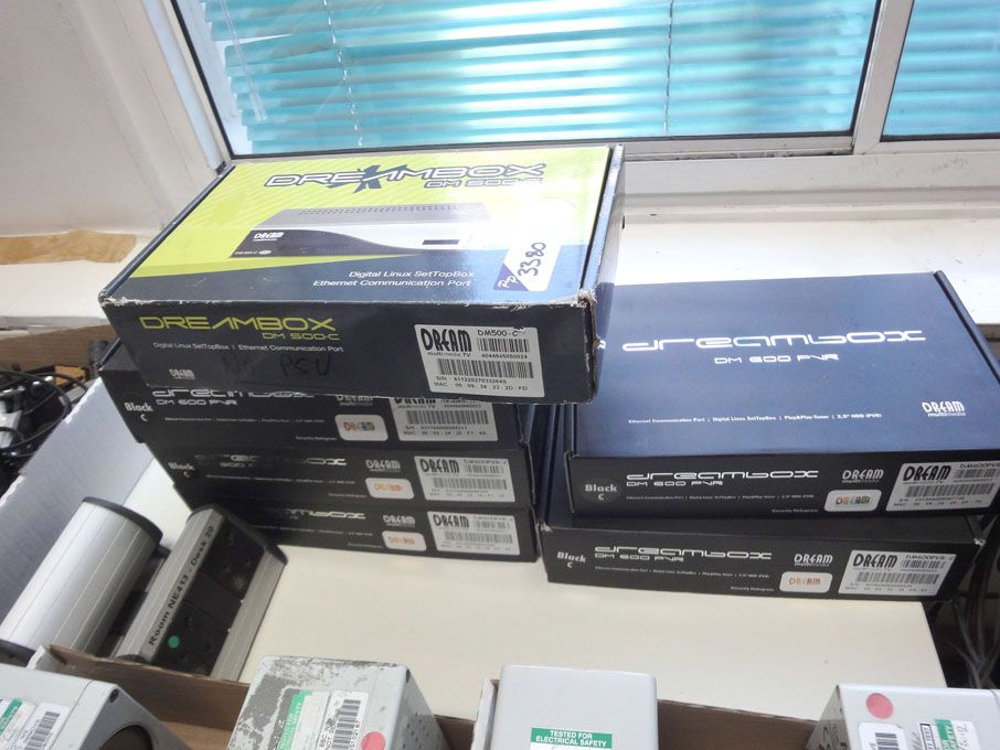 5x Dreambox DM600 PVR set top box (boxed & unused)