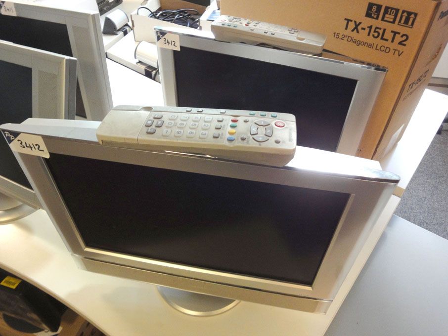 2x Panasonic TX-15LT2 colour LCD TV's