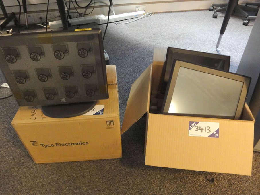 3x Elo Touch Systems ET1215L touch screens (1x box...