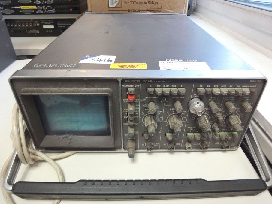 Philips PM3219 50MHZ dual trace oscilloscope