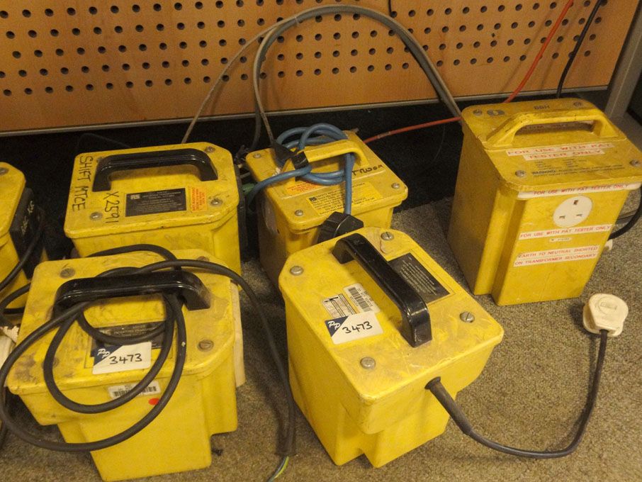 4x RS 500VA isolating transformers