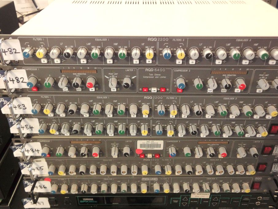 Calrec RQD6400 twin stereo compressor & limiter, C...