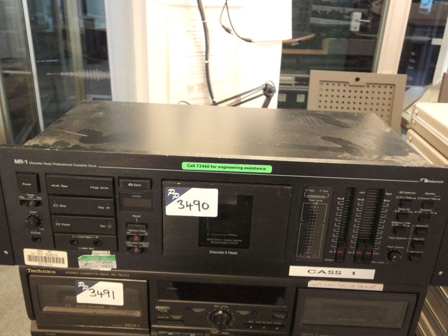 Nakamichi MR-1 discrete head professional cassette...