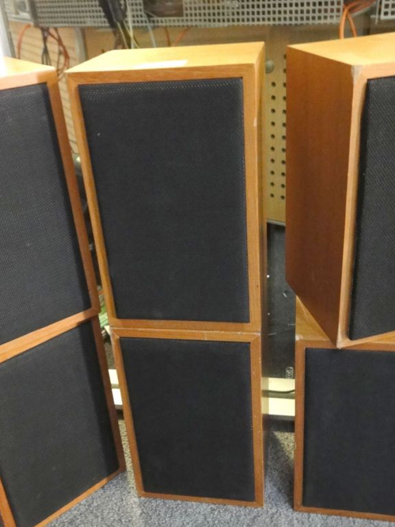 2x Rogers LS3/5A monitor loud speakers