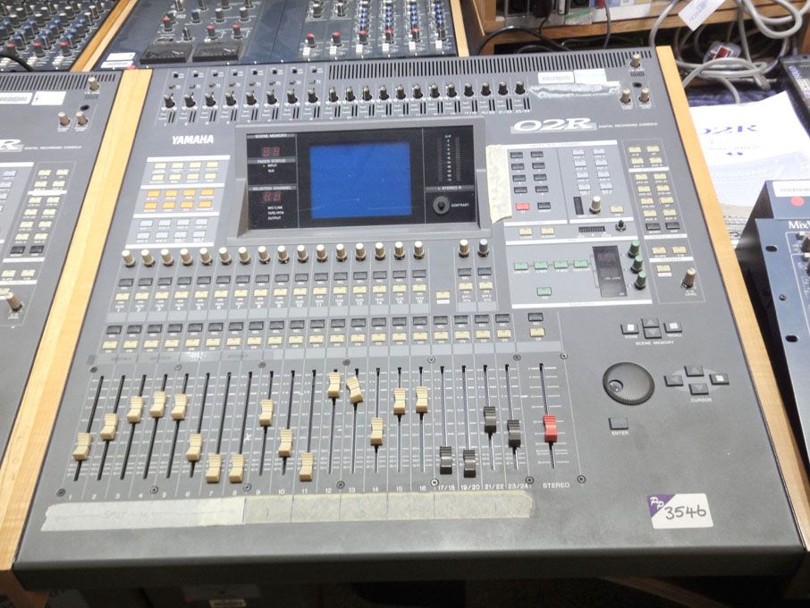 Yamaha 02R 24 channel digital recording console