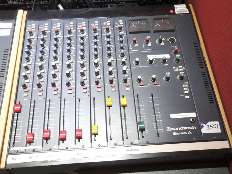 Soundtech Series A 6 channel stereo mixer