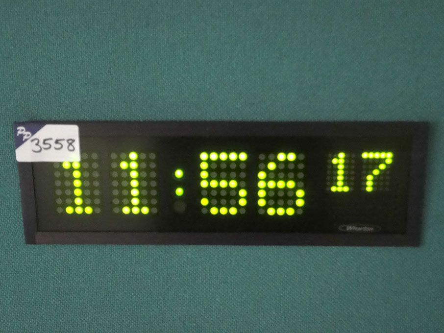 Wharton digital pulse clock & 'on air' lights (Ple...