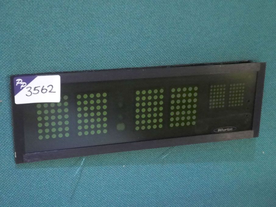 Wharton digital pulse clock & 'on air' lights (Ple...