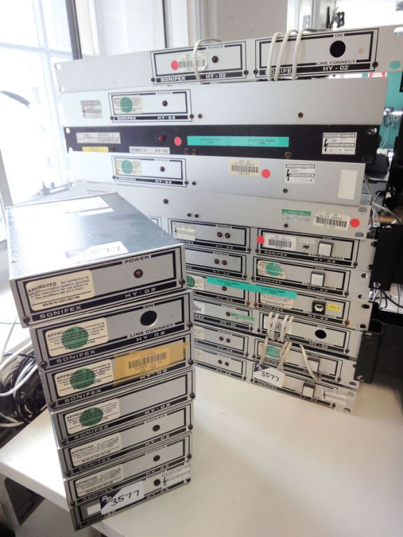 Qty Sonifex HY.02 telephone hybrids (some spares o...