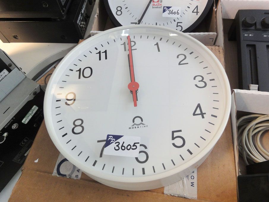 Mobatime analogue pulse clock (boxed & unused) (Pl...