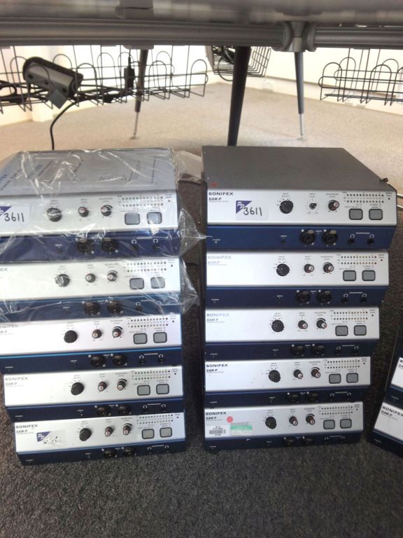 10x Sonifex DAW-P production office digital audio...