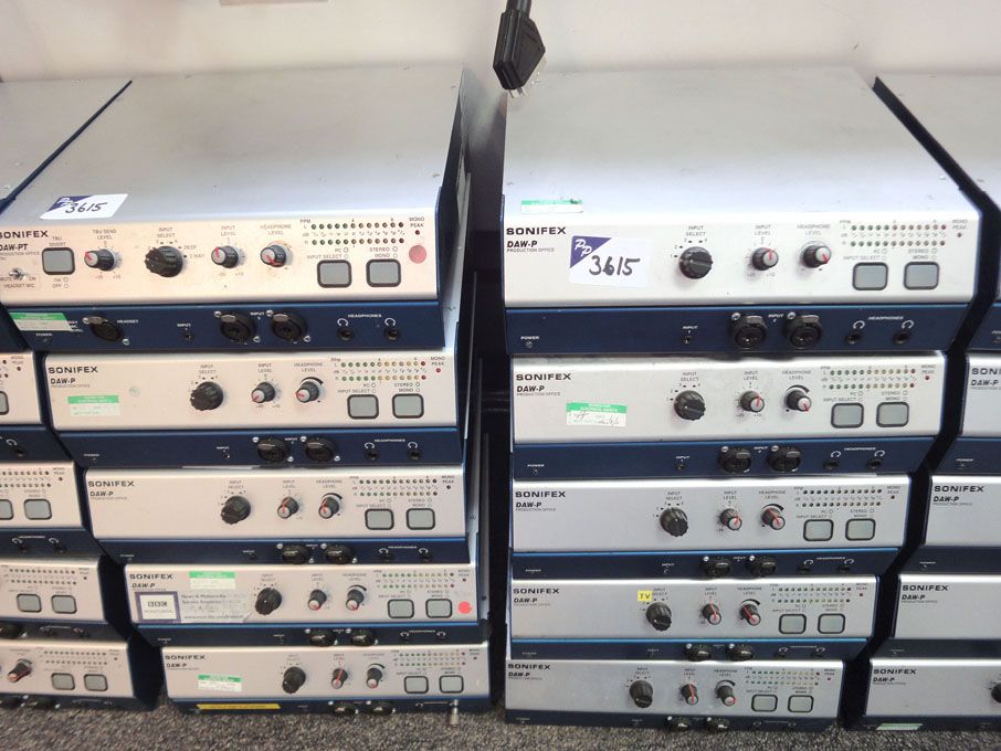10x Sonifex DAW-P production office digital audio...