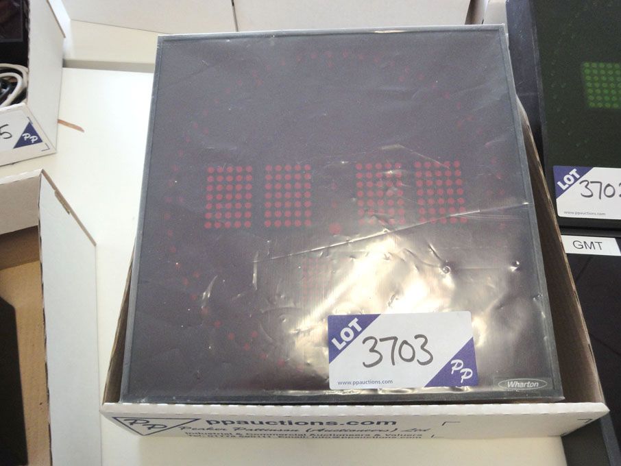 Wharton digital pulse clock (unused) (Please Note:...