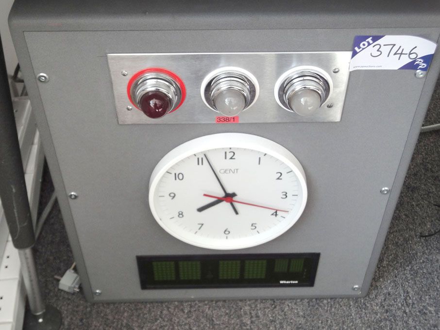 Gent analogue, Wharton digital pulse clocks & 'on...