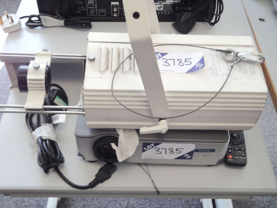 Epson EMP-70 overhead projector & Graphic GL200 pr...