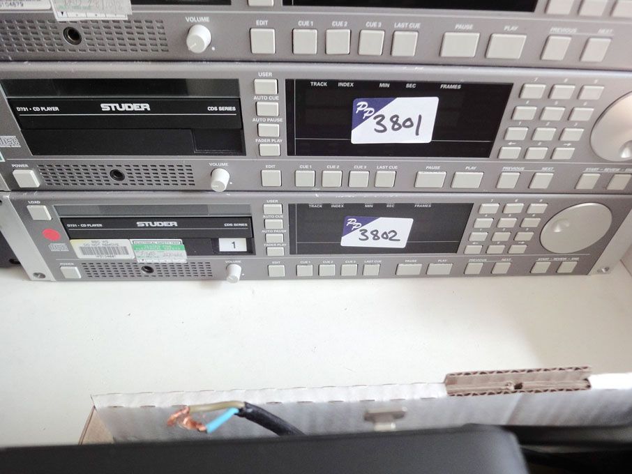 Studer D731 CD player