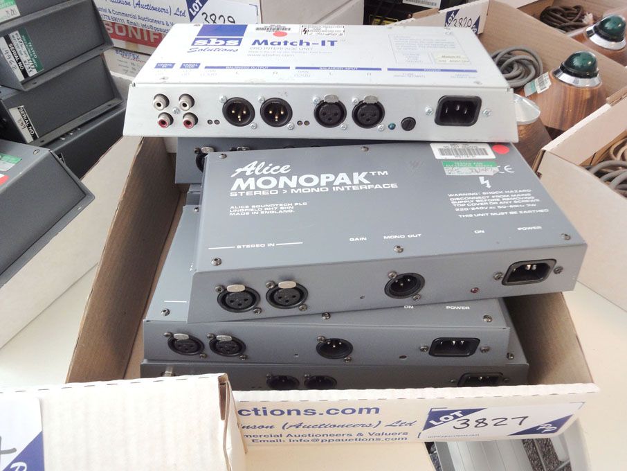 Alice Monopak stereo / mono interface, Alice phone...