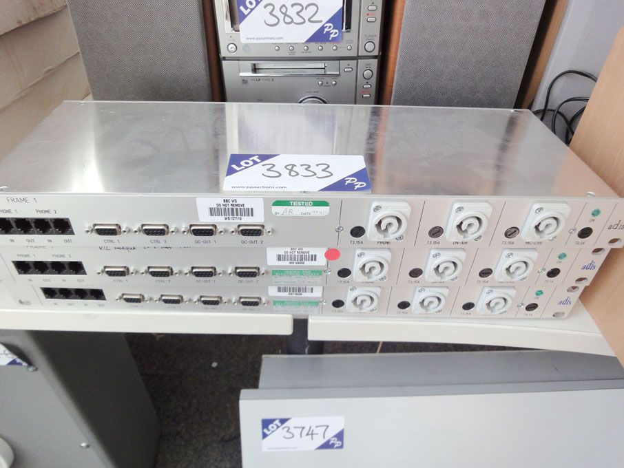 3x Adis rack type frames