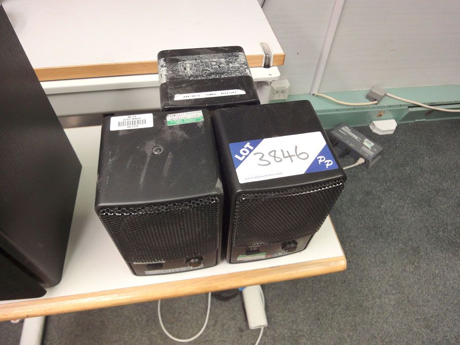 2x Fostex 6301B personal monitor speakers