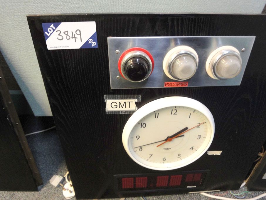 Mobatime & Gent analogue pulse clocks & 'on air' l...