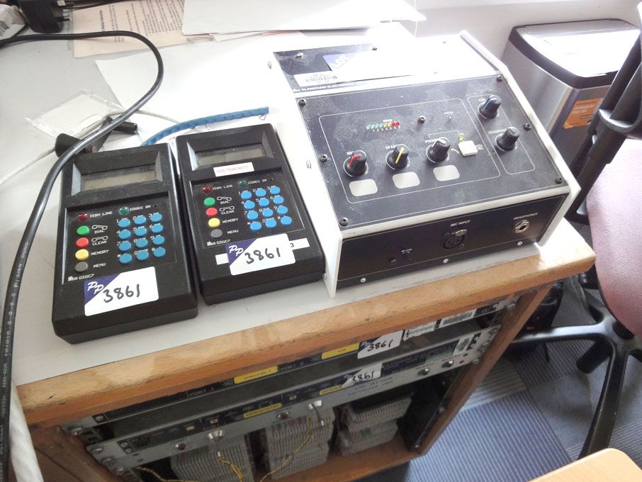 2x Glensound GSGC6 ISDN TA / codec, 2x Glensound G...
