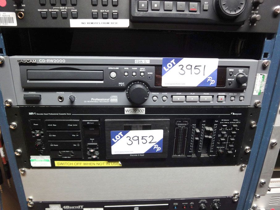 Tascam CD-RW2000 CD recorder