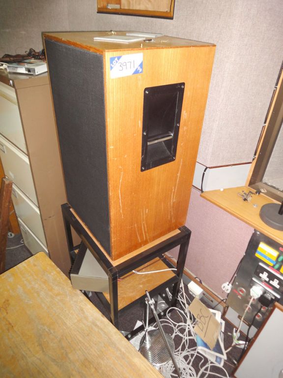 2x Rogers LS5/8 monitor loud speakers with amplifi...