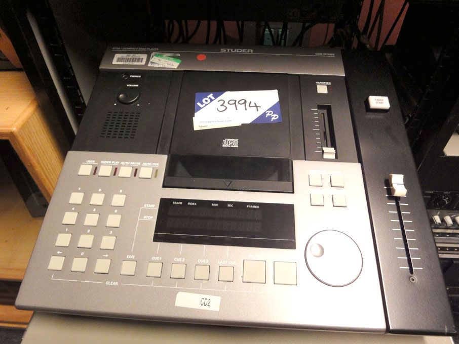 Studer D730 CD player