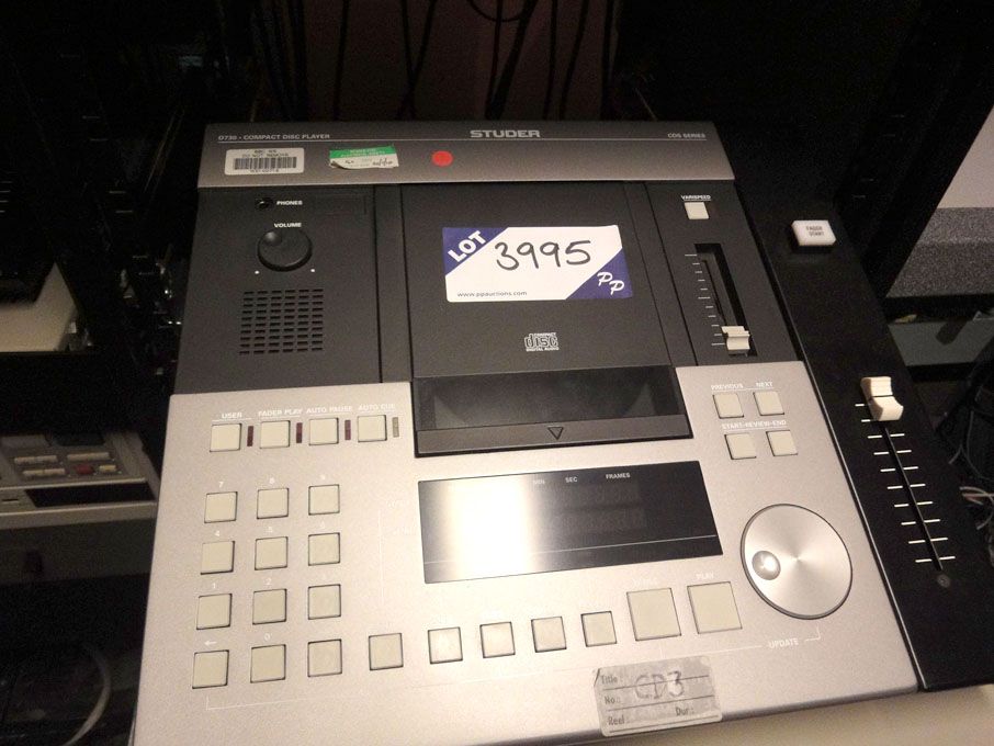 Studer D730 CD player