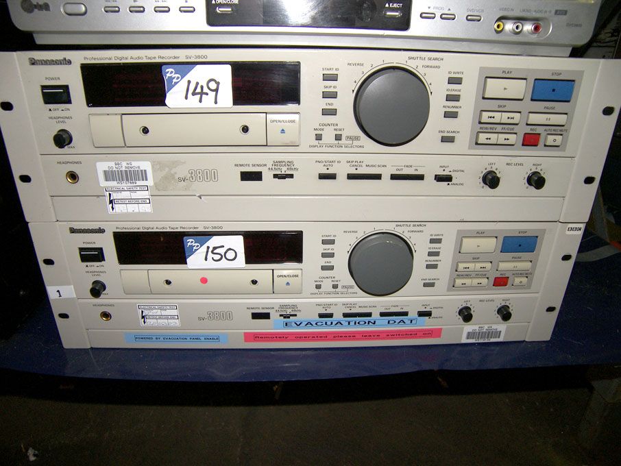 Panasonic SV-3800 professional digital audio tape...