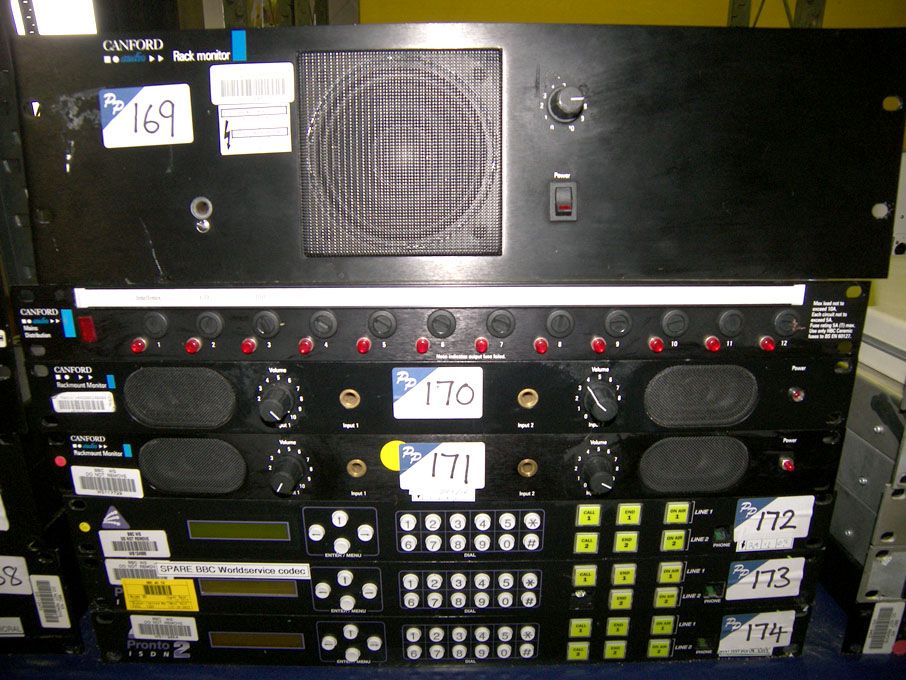 Canford Audio rack monitor