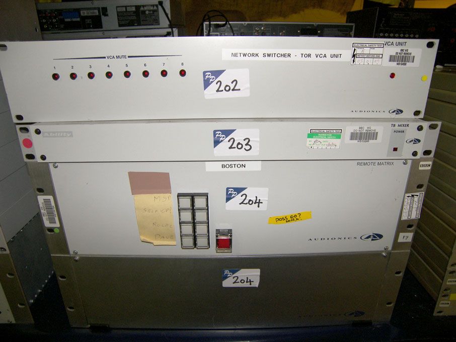 Audionics remote matrix & chassis