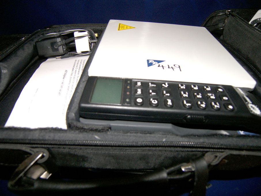 2x Applied Satellite Technology GMP-2000 mobile sa...