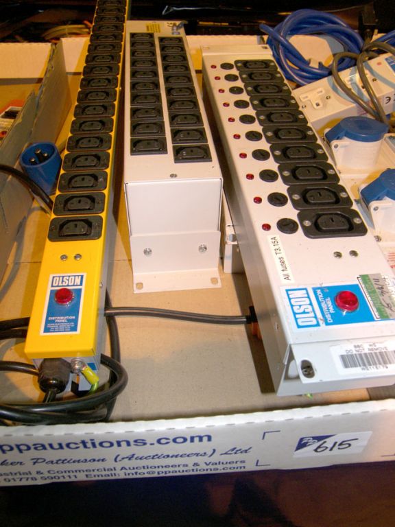 4x Olson etc mains distribution panels