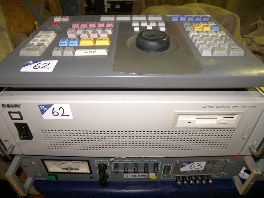 Sony BE-2000 editing control unit with controller...