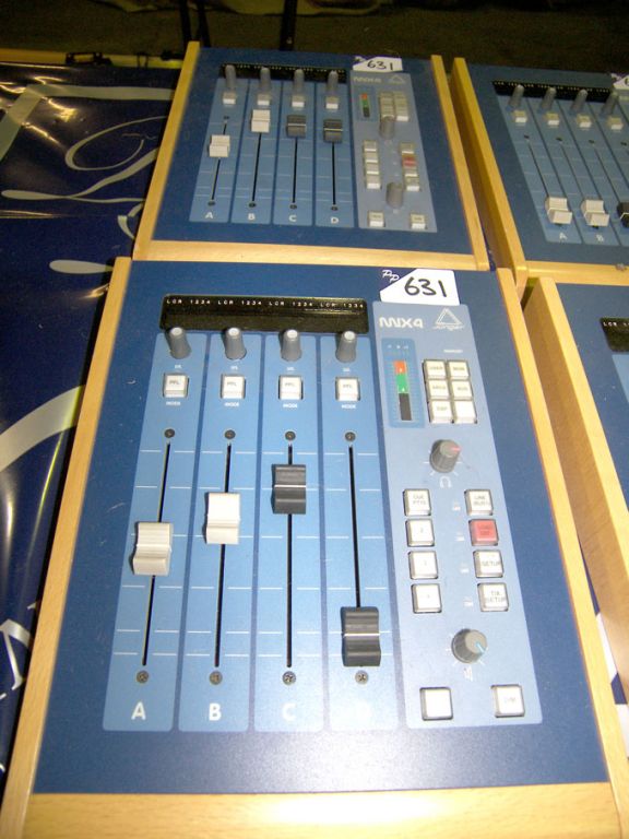 2x Junger mix4 desktop mixer