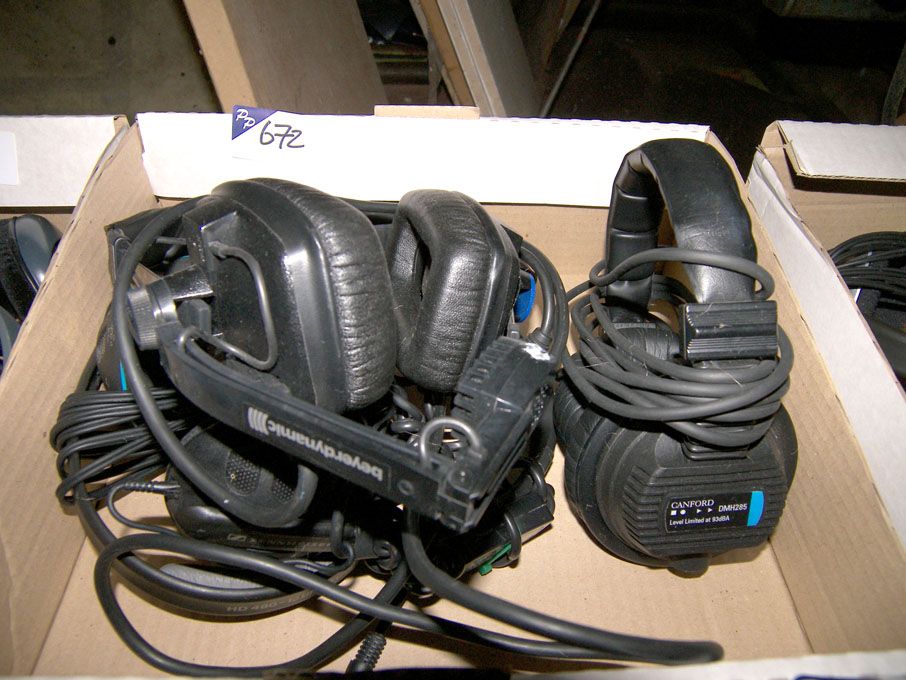 4x various Sennheiser, Beyer Dynamic etc headphone...